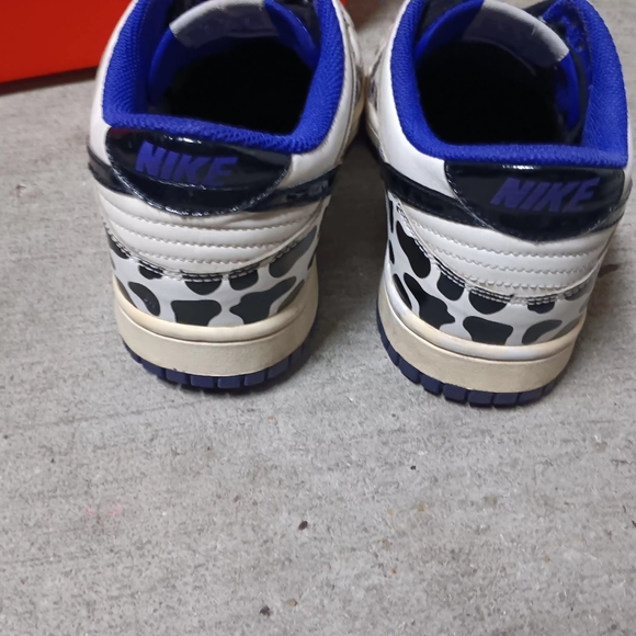 RARE Vintage Nike Dunk Low GS 'Dalmatian Print' 8.5Wo (7Y) - Picture 6 of 10